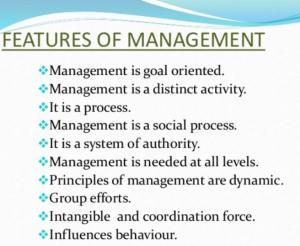 need of management
