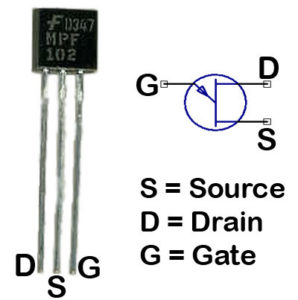 Channel Amplifier Transistor UK Seller MPF102 JFET VHF N